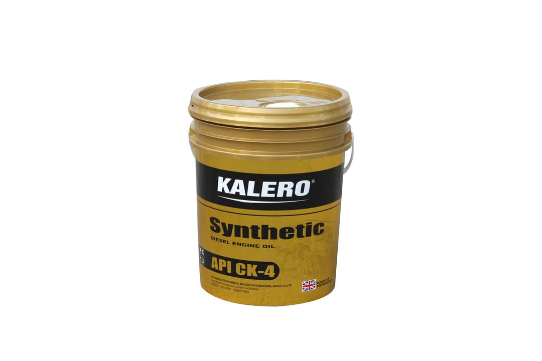 KALERO diesel engine oil product packaging for distributor review