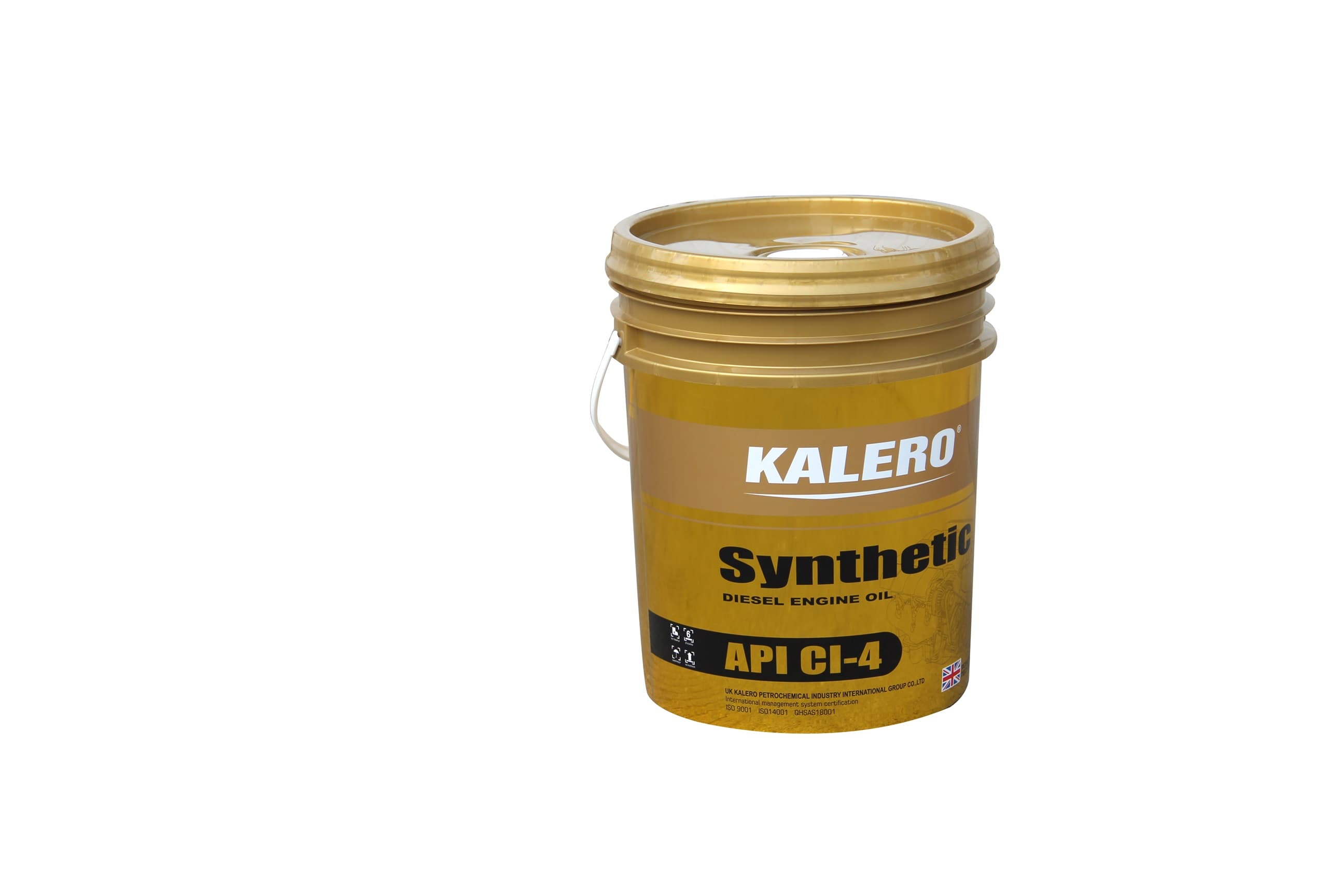 KALERO Synthetic Diesel Engine Oil API CI-4 lubricant package