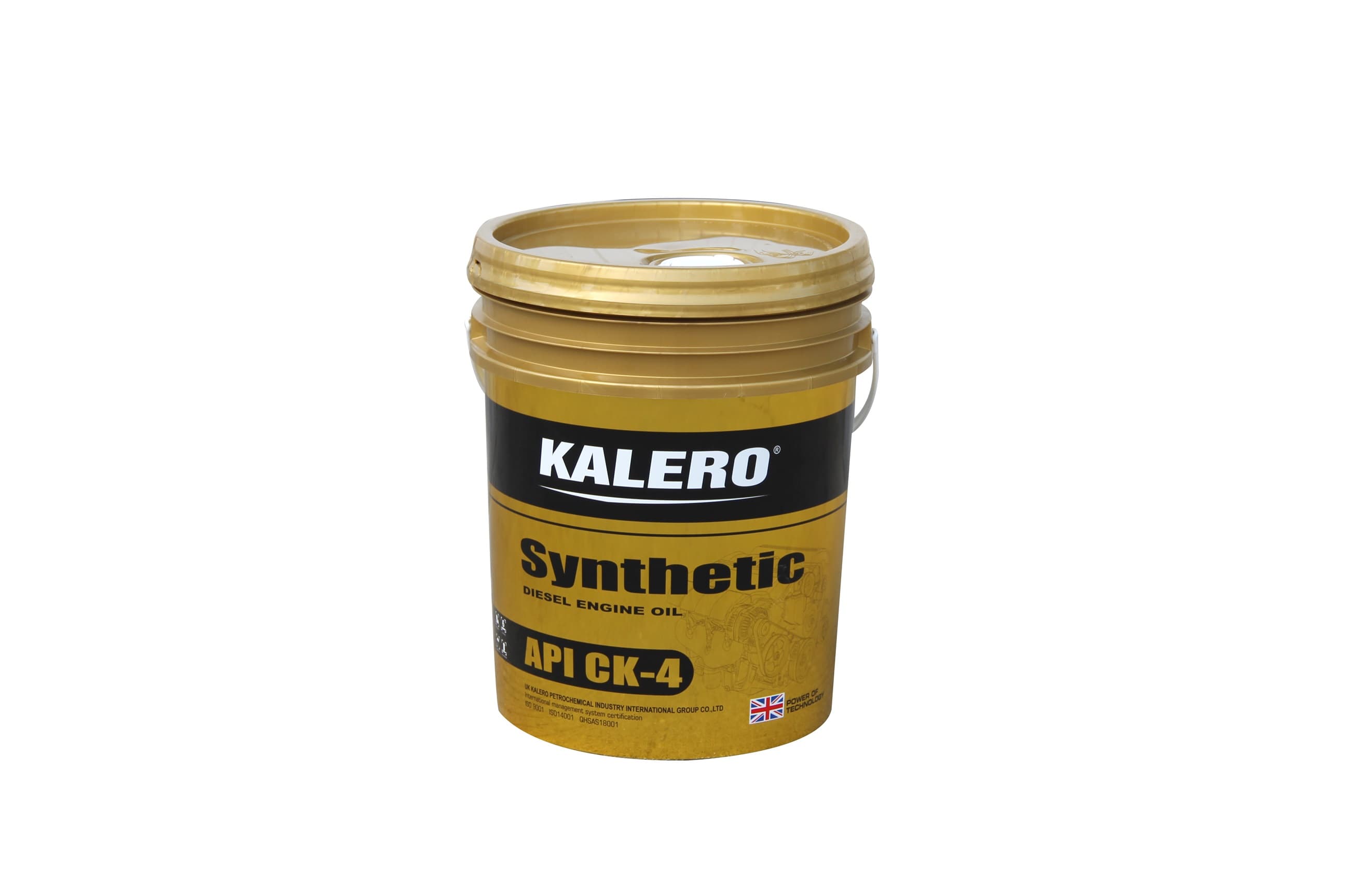 KALERO Synthetic Diesel Engine Oil API CK-4 lubricant package