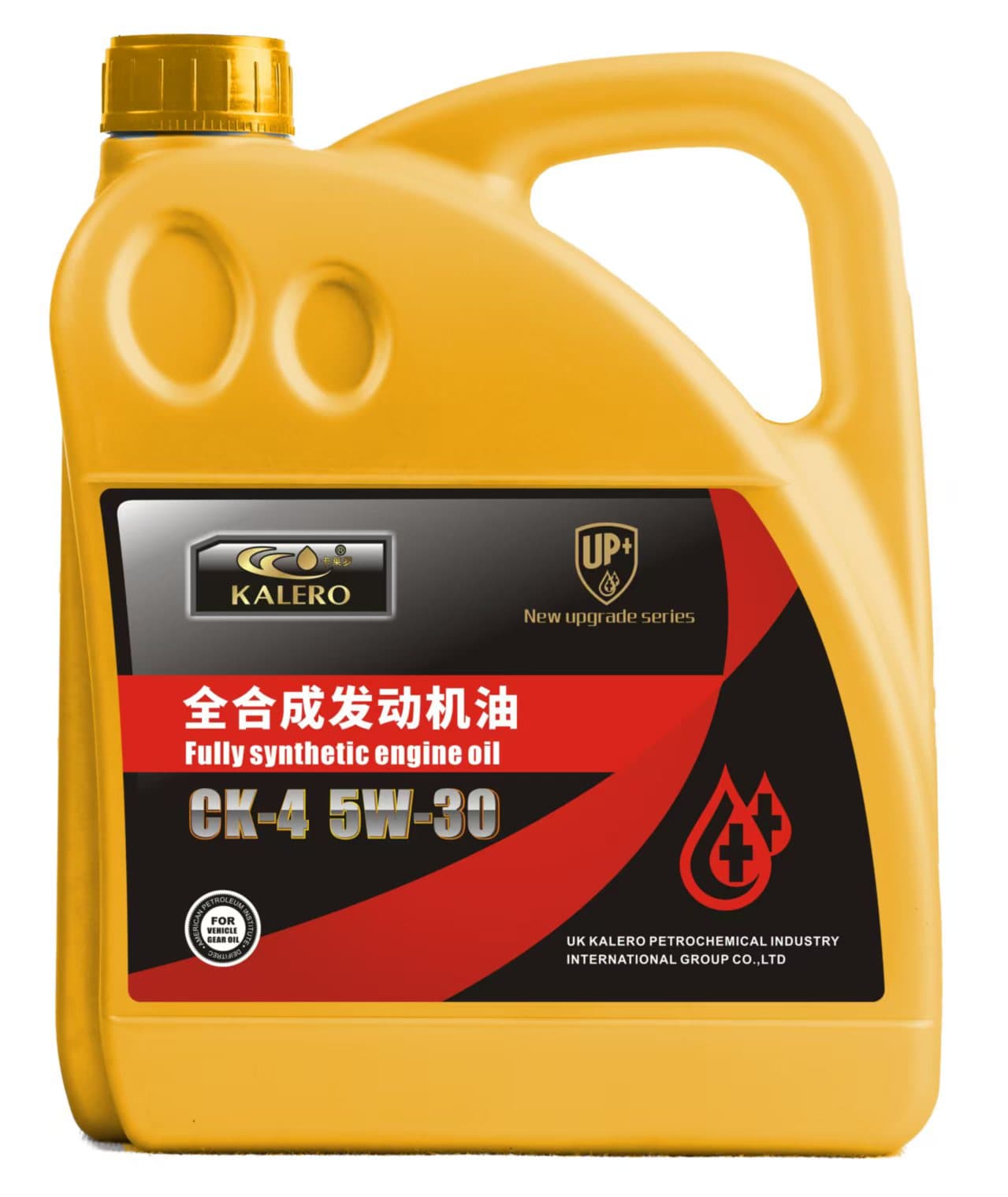 KALERO Fully Synthetic Diesel Engine Oil API CH-4 5W-40 lubricant package