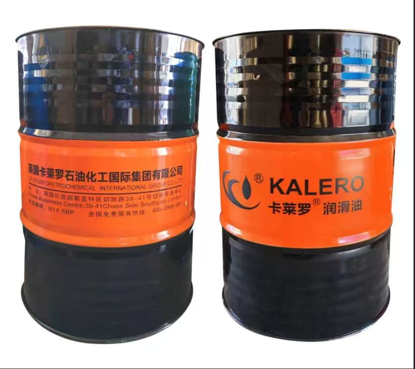 KALERO Industrial Lubricants Drum Packaging lubricant package