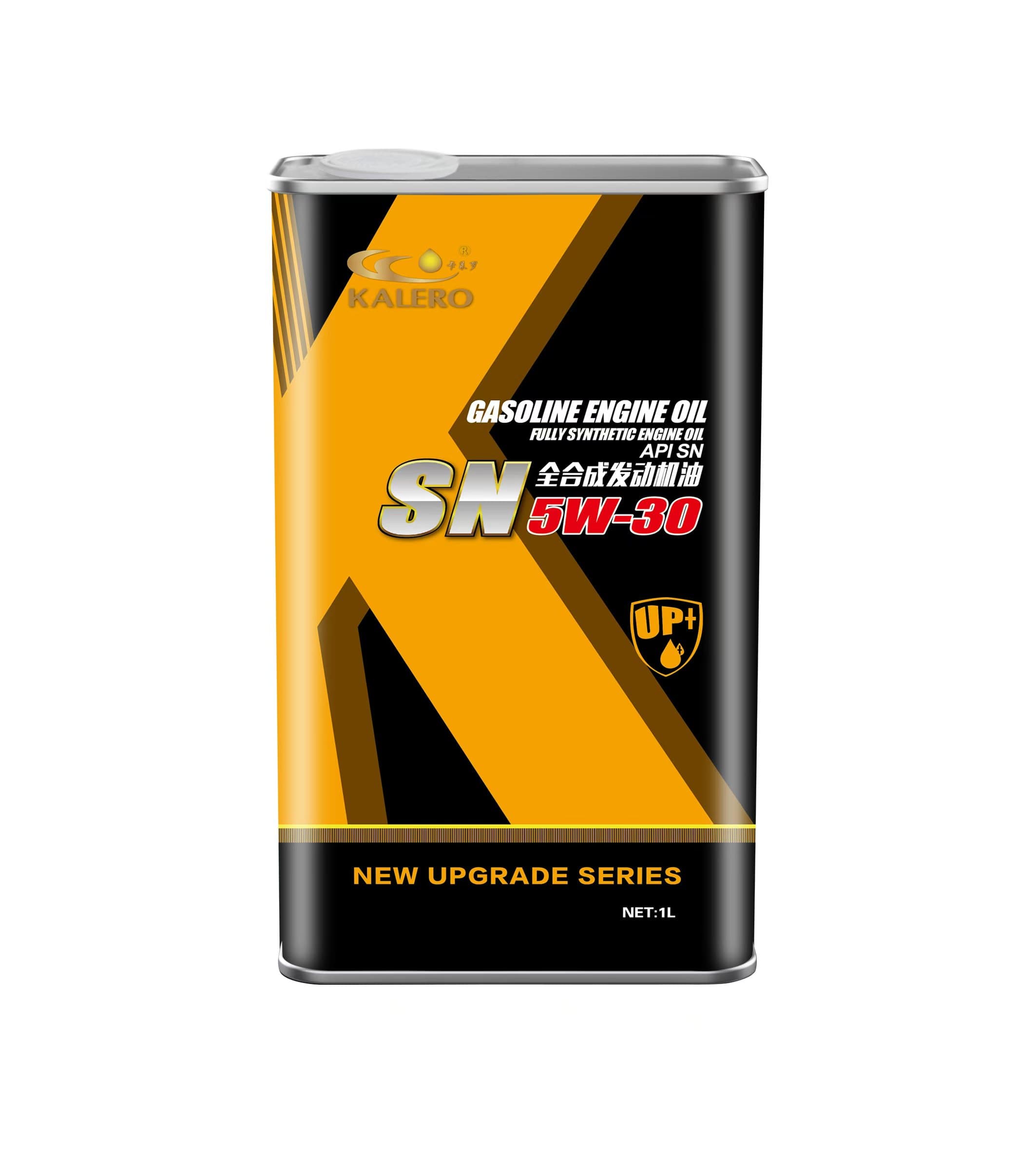 KALERO Tin-Can Gasoline Engine Oil API SN 5W-30 lubricant package