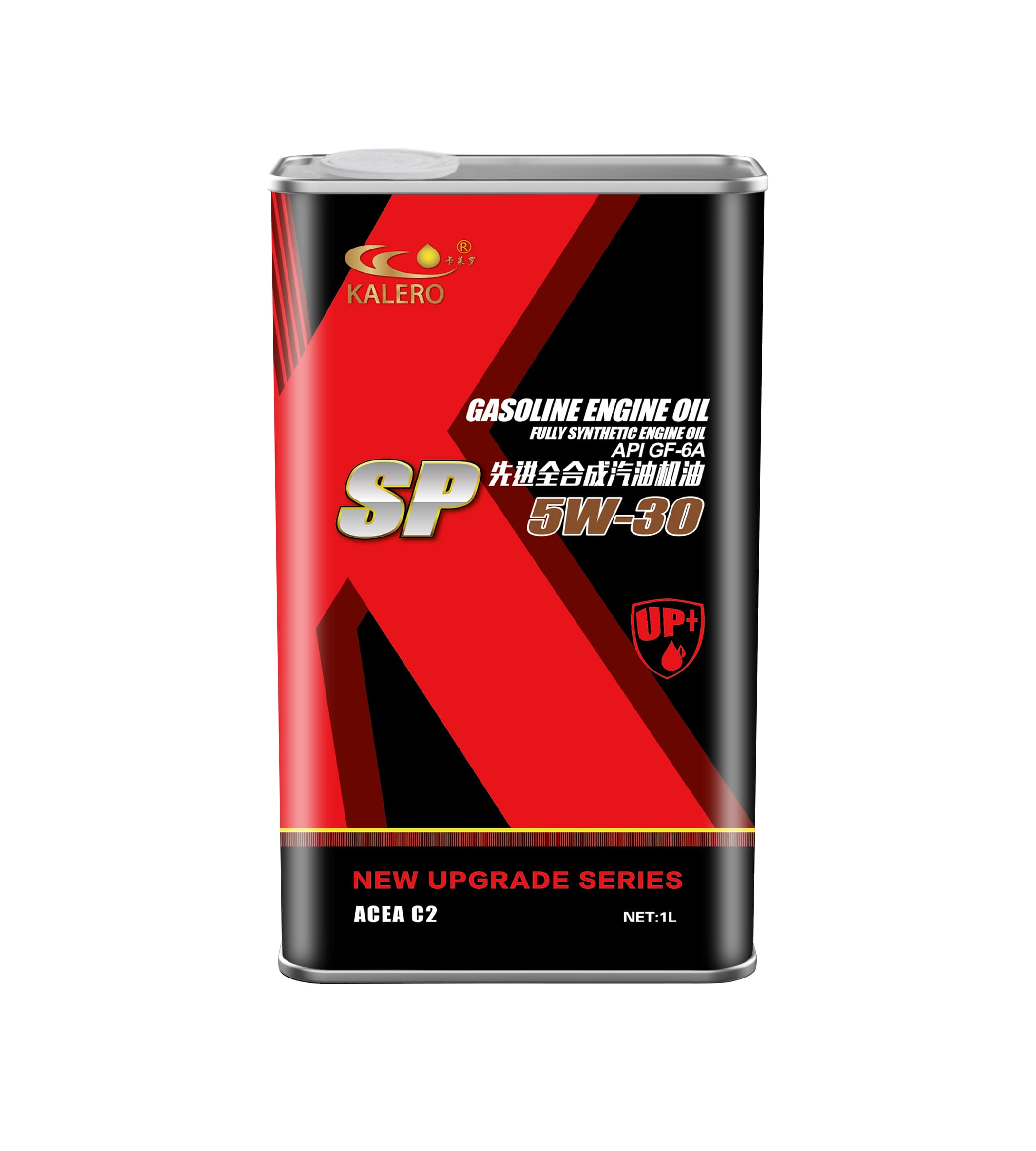 KALERO Tin-Can Gasoline Engine Oil API SP 5W-30 lubricant package