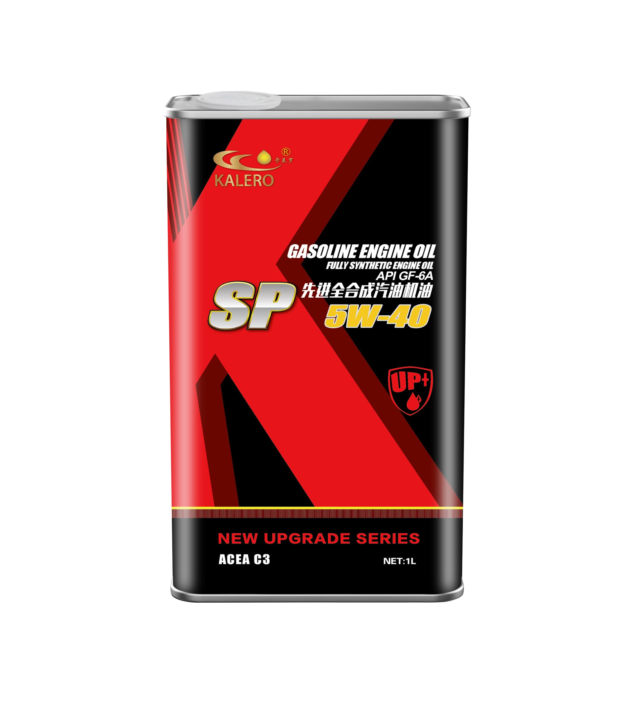 KALERO Tin-Can Gasoline Engine Oil lubricant package
