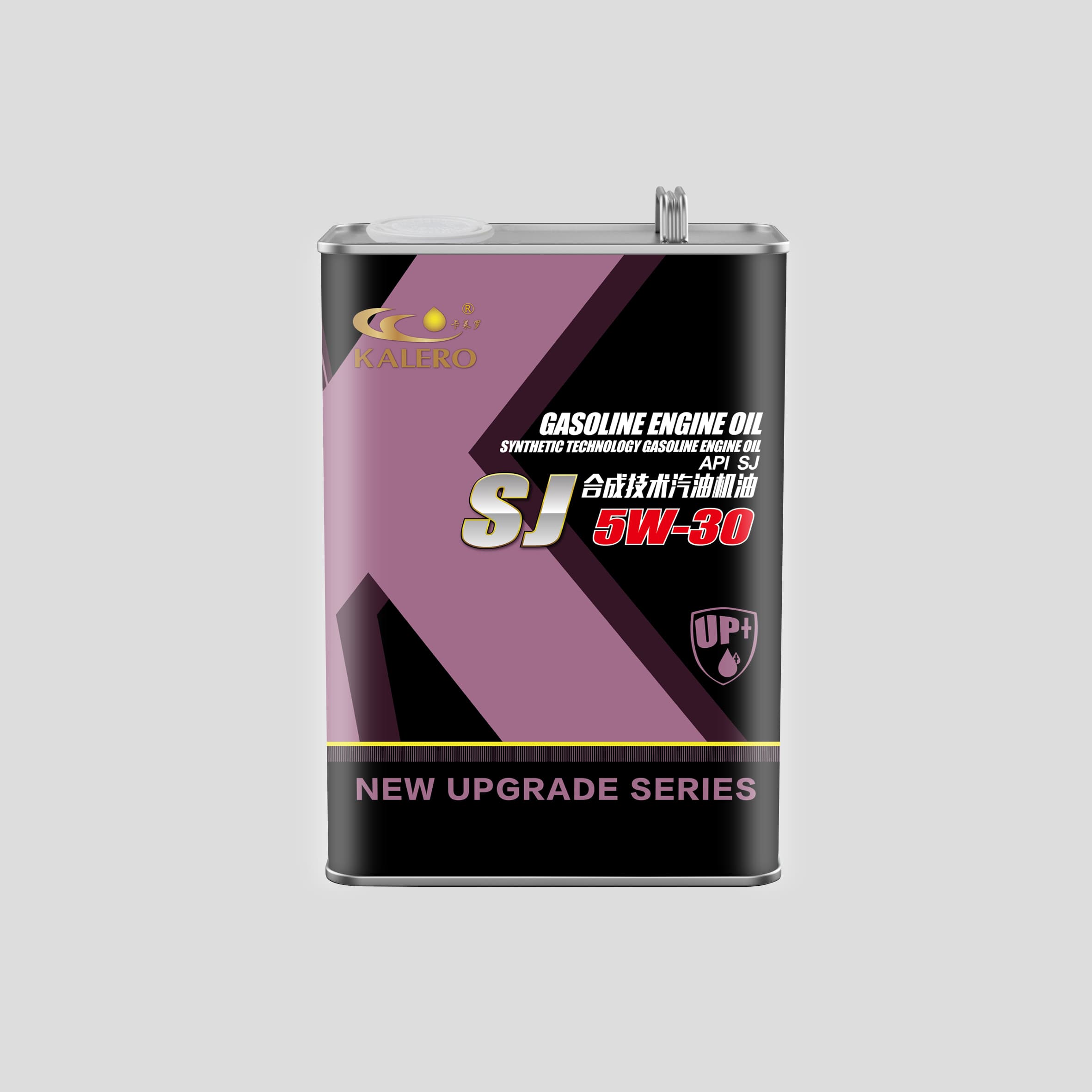 KALERO Tin-Can Gasoline Engine Oil API SJ 10W-40 lubricant package