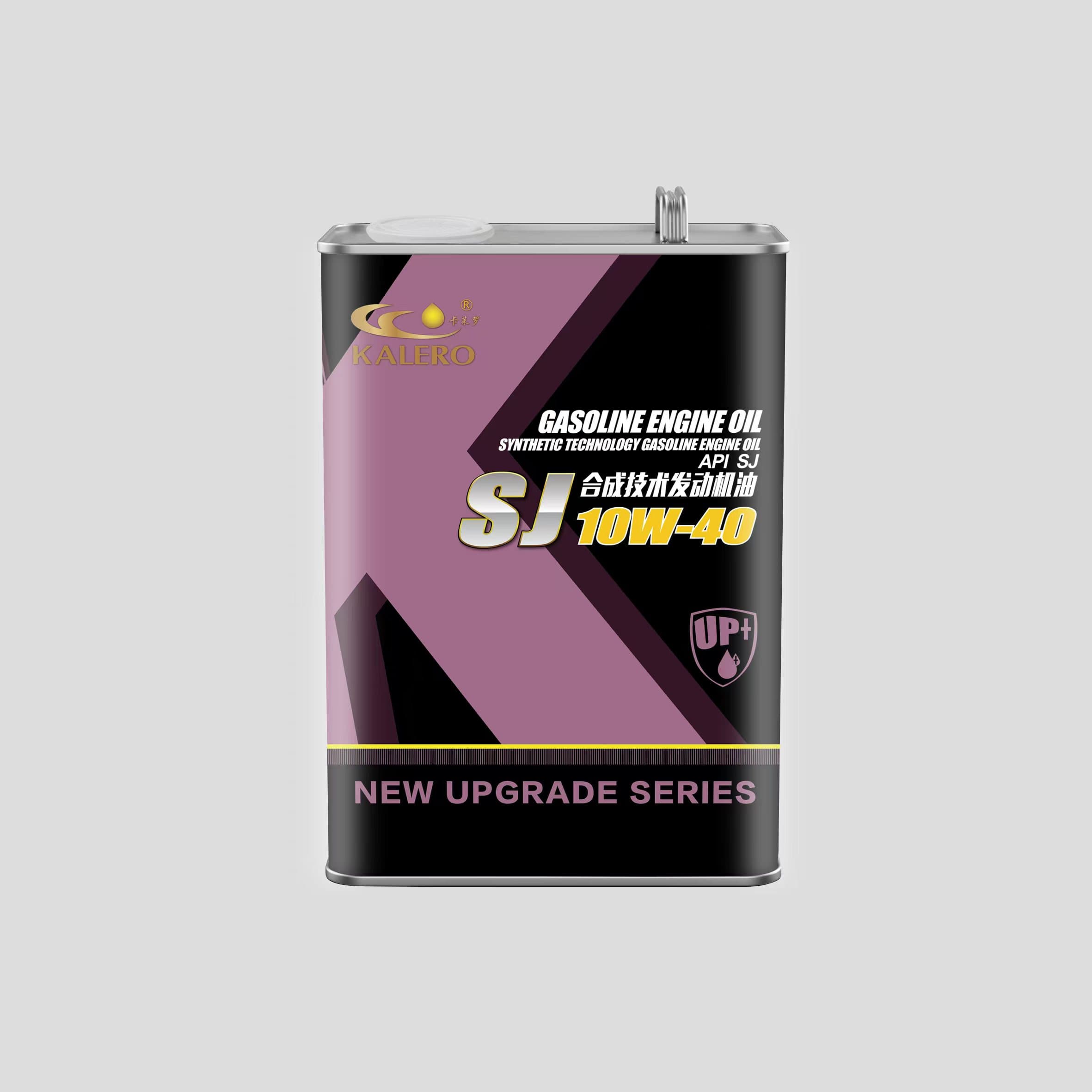 KALERO Tin-Can Gasoline Engine Oil API SJ 10W-40 lubricant package