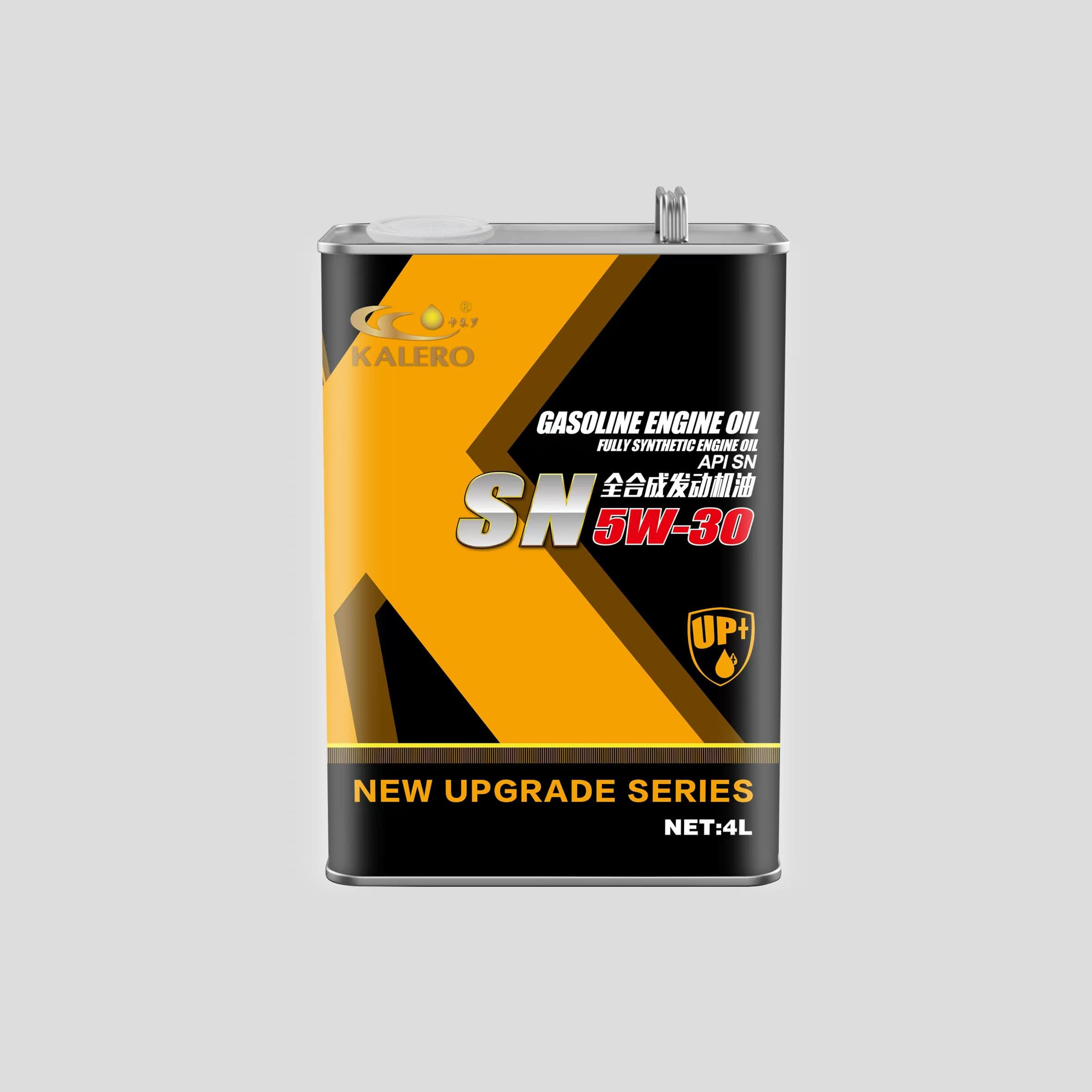 KALERO Tin-Can Gasoline Engine Oil API SN 5W-30 lubricant package
